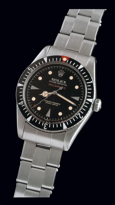 rolex 6541 milgauss 1958|rolex milgauss price history.